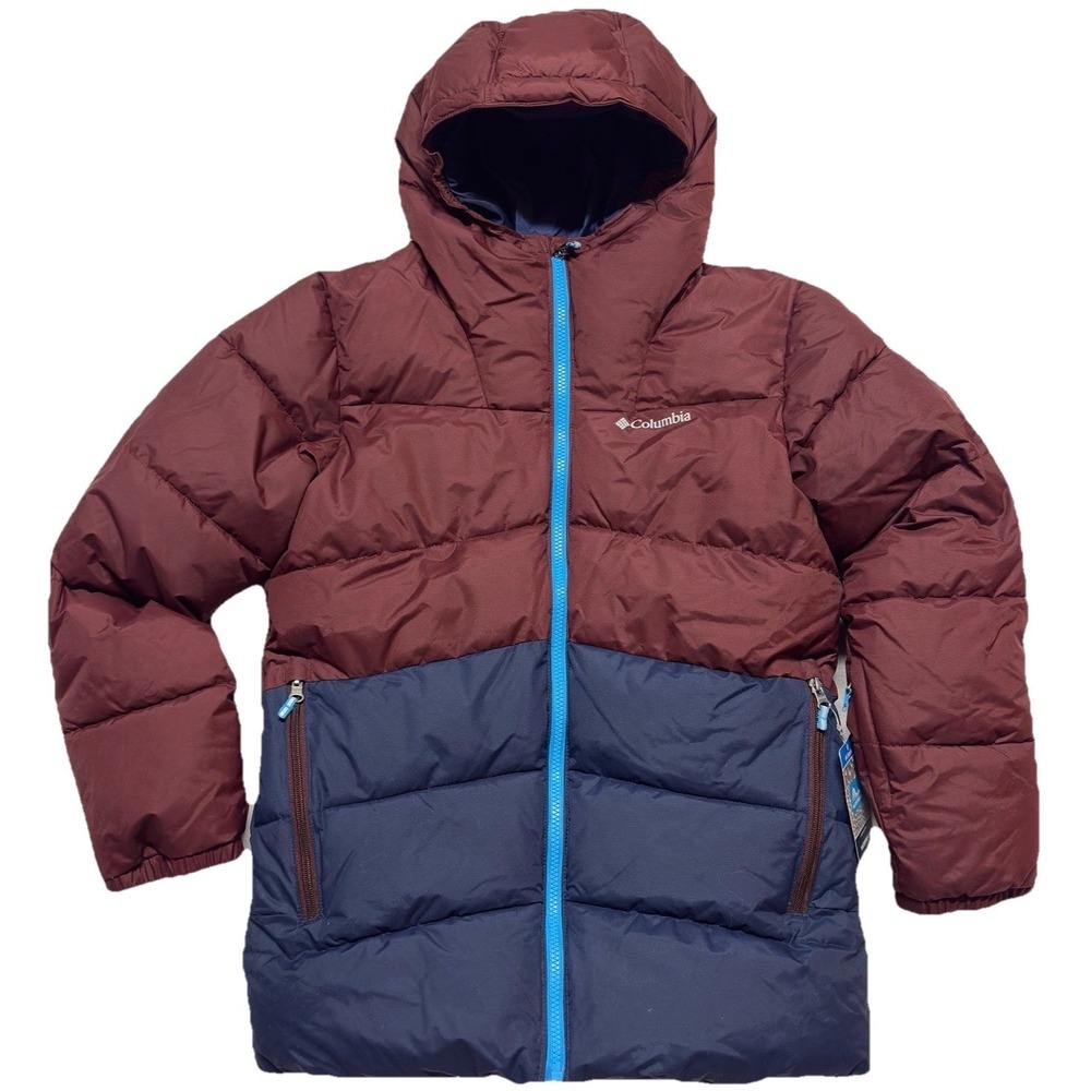NWT Columbia Puffer Coat Arctic Blast Hooded Insulated Snow Jacket Youth L 14/16